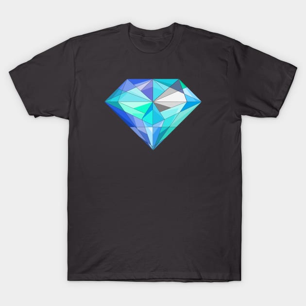 pretty sapphire diamond T-Shirt by prettyguardianstudio